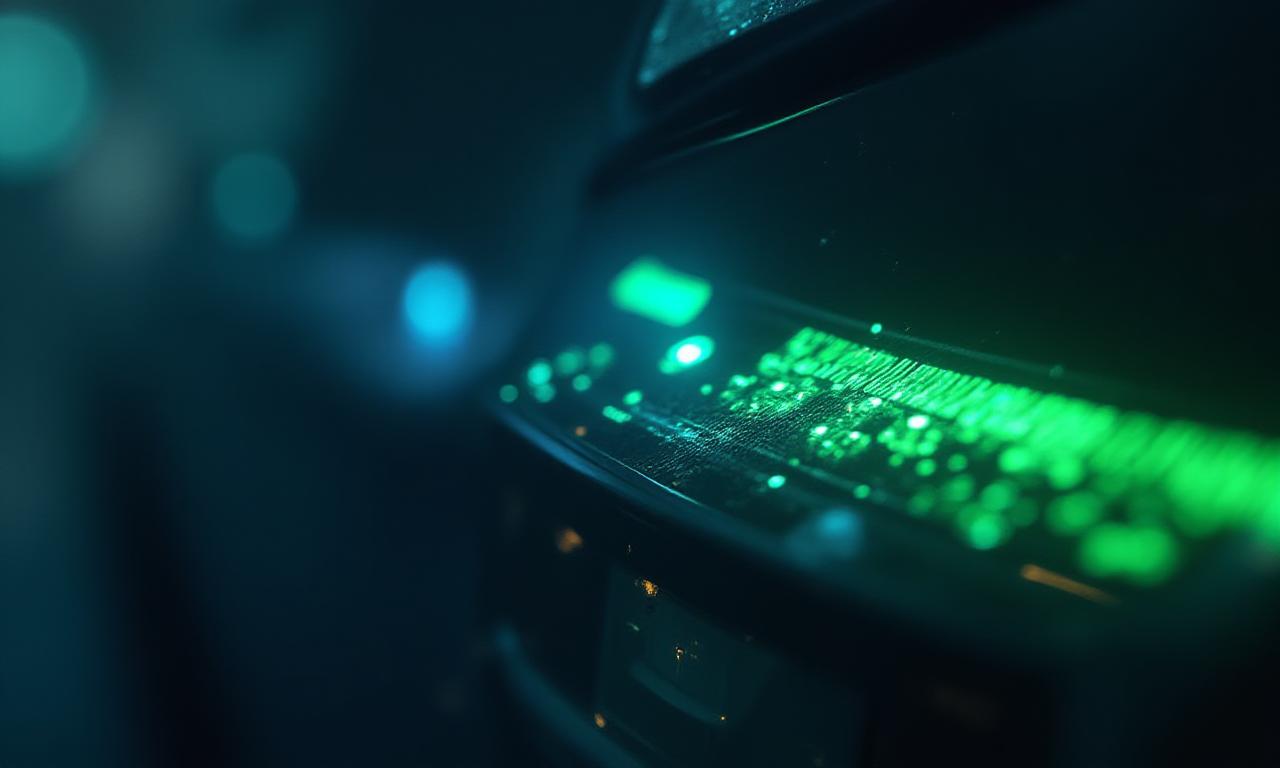 Concetto visivo di trasparenza e tecnologia elettrica